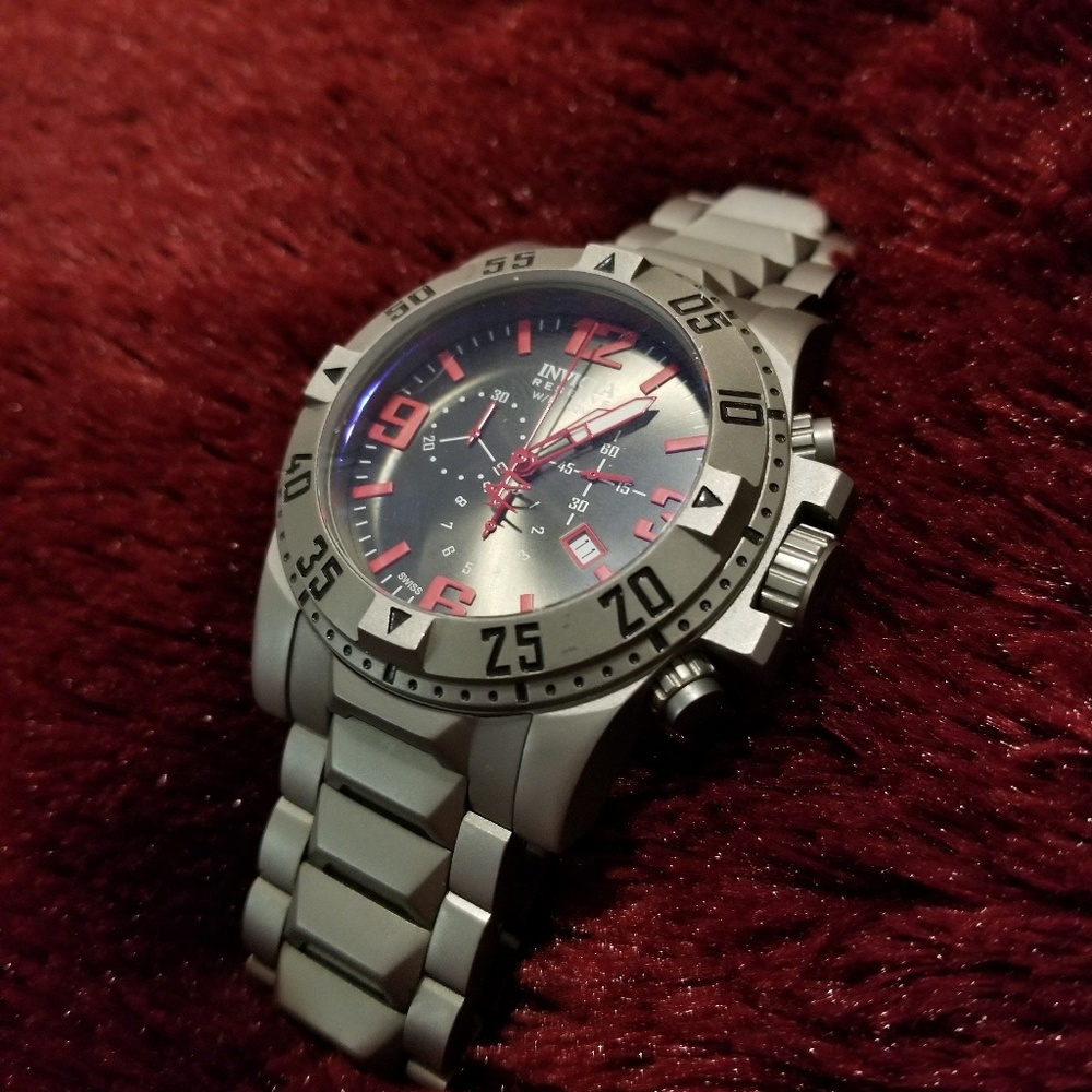 Invicta Reserve Excursion All Titanium Watch! - image 2